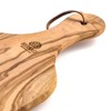 Berard Olivewood Handcrafted 11-Inch Cutting Board with Handle - 3 of 4