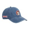Chucky Face With Distressed Logo Adult Denim Baseball Cap - 4 of 4
