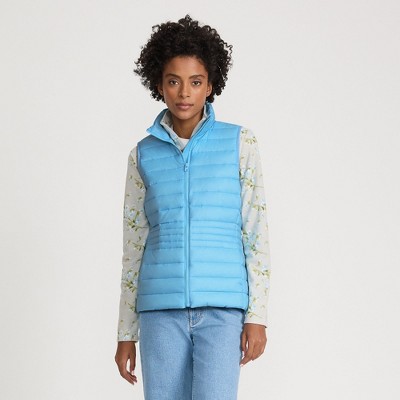 Lands' End Women's Wanderweight Packable Ultralight Down Vest
