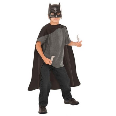 Imagine Child's Batman Mask Cape and Batarangs Costume Set