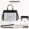 Laptop Bag for Women 15 Inch Laptop Tote Bag Business Office Work Bags Professional Briefcase - 4 of 4