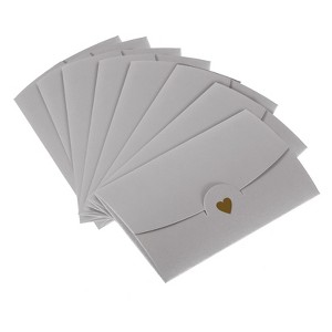 Unique Bargains Blank Paper Mini Vintage DIY Greeting Card Envelopes 20 Pcs - 1 of 4