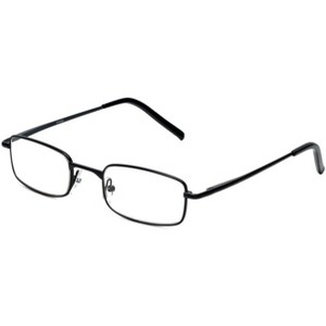 Calabria 753-XL Extra Large Metal Reading Glasses&Matching Case Black +1.50 59mm - 1 of 4