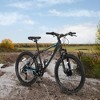 RISOKEYS 26 Inch Suspension Mountain Bike,21 Speeds with Mechanical Disc Brakes, High-Carbon Steel Frame,for Trail Commuter City, - 2 of 4