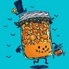 Girl's Design By Humans Halloween Jam By nickv47 T-Shirt - 2 of 3