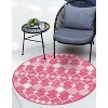 Unique Loom Outdoor Trellis Traliccio Trellis Woven Area Rug - 3 of 4