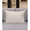 HomeRoots 12" X 18" Natural Cotton Throw Pillow - 2 of 4