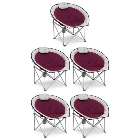 Round chair online foldable