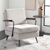 Lohan Arm Chair - ACH5201A - Light Grey/Gold - Safavieh - 4 of 4