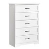 Dresser for Bedroom with 7 Drawers, 51.1" Farmhouse Chest of Drawers Closet with Metal Handle, Wooden Dresser Organizer, for Bedroom, Living Room - 3 of 4