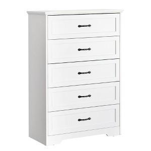 Garvee Drawer Dresser Cabinet with Metal Handle and Anti-Collapse Safety Design, Dresser Cabinet for Bedroom Entryway, Living Room - 1 of 4