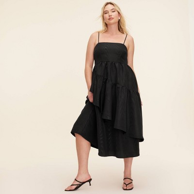 Women's Tiered Ruffle Midi Tank Dress - kate spade new york