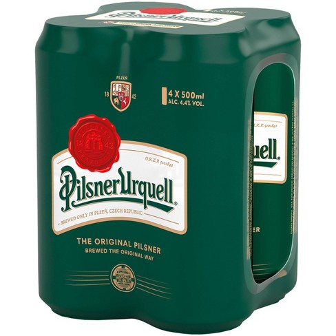 Pilsner Urquell Beer - 4pk/16 fl oz Cans - image 1 of 2