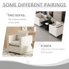 LIVAREEmlen Decorative Chairs,Comfortable Single Sofa Chairs In Beige,Modern And Comfortable Sofa Chairs In Bedrooms/Corners/Reading Rooms - 3 of 4