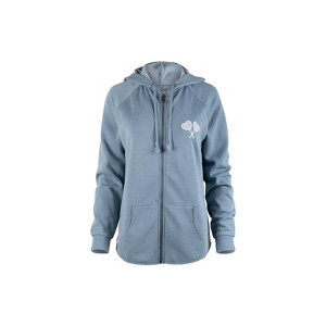 Love All Tennis Women's Courtney Lightweight Wash Zip Hoodie - 1 of 4