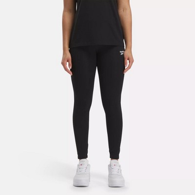 Reebok Identity Small Logo Cotton Leggings in VECTOR NAVY