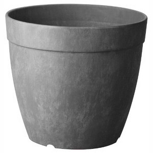 Novelty Artstone Dolce Round Pot Flower Planter - 1 of 4