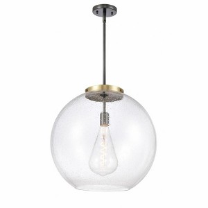 Innovations Lighting Athens 1 - Light Pendant in  Black Antique Brass - 1 of 1