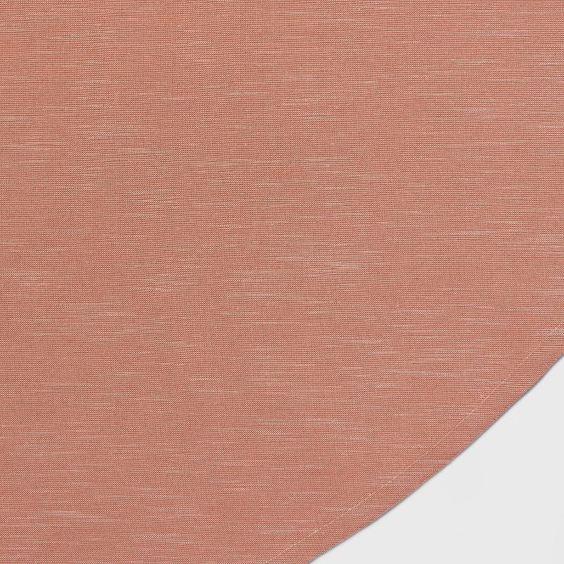 Cotton Chambray Tablecloth Pink - Threshold™, 3 of 4