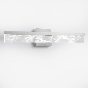 KAISITE 24in Modern LED Vanity Light with Frosted Acrylic Shade - 1 of 4