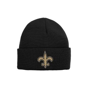 NFL Beanie - New Orleans Saints, Black, Cuffed - 1 of 1