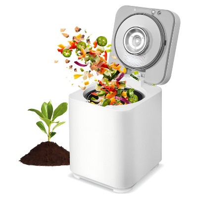 ELECWISH 3L Kitchen Smart Electric Countertop Composter with LED Display and Auto-Cleaning