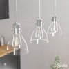 Hunter Fans 6" Van Nuys Ceiling Light Brushed Nickel 3-Light Linear Fixture for Indoor Use - 3 of 4