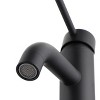 PAGED Single Hole Bathroom Faucet Stainless Steel Waterfall Faucet with Aerator, Faucet for Bathroom Sink - 2 of 4