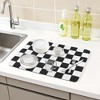 REGALWOVEN Diatomite Checkered Quick Drying Dish Drying Mat 1 Pc - 2 of 4