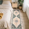 Boho Rugs for Living Room,Short Pile Area Carpets Washable Large Rugs for Bedroom Modern Vintage Classic Lounge Rug - 2 of 4