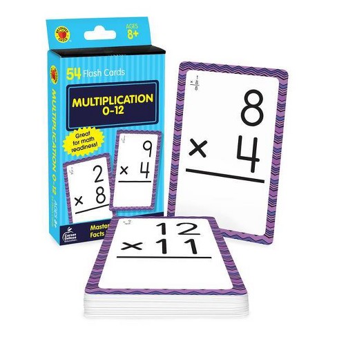 Multiplication Table Flash Cards 1 12 | Brokeasshome.com