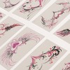 Unique Bargains Adult Realistic Succubus Fake Tattoos Rose Red Black 1 Set - image 3 of 4