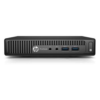 HP 400 G2-MINI Certified Pre-Owned PC, Core i5-6500T 2.5GHz, 8GB Ram, 256GB SSD, Win10P64, Manufacturer Refurbished