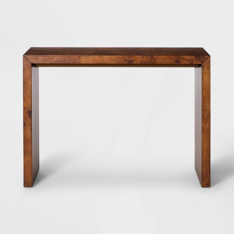 Ogden Burled Wood Console Table - Threshold™ designed with Studio McGee, 3 of 13