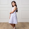 Hope & Henry Girls' Sleeveless Special Occasion Party Dress with Cross Back Detail, Kids - 2 of 4