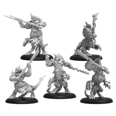 Chosen of Everblight - Blighted Ogrun Cavalry Unit Miniatures Box Set