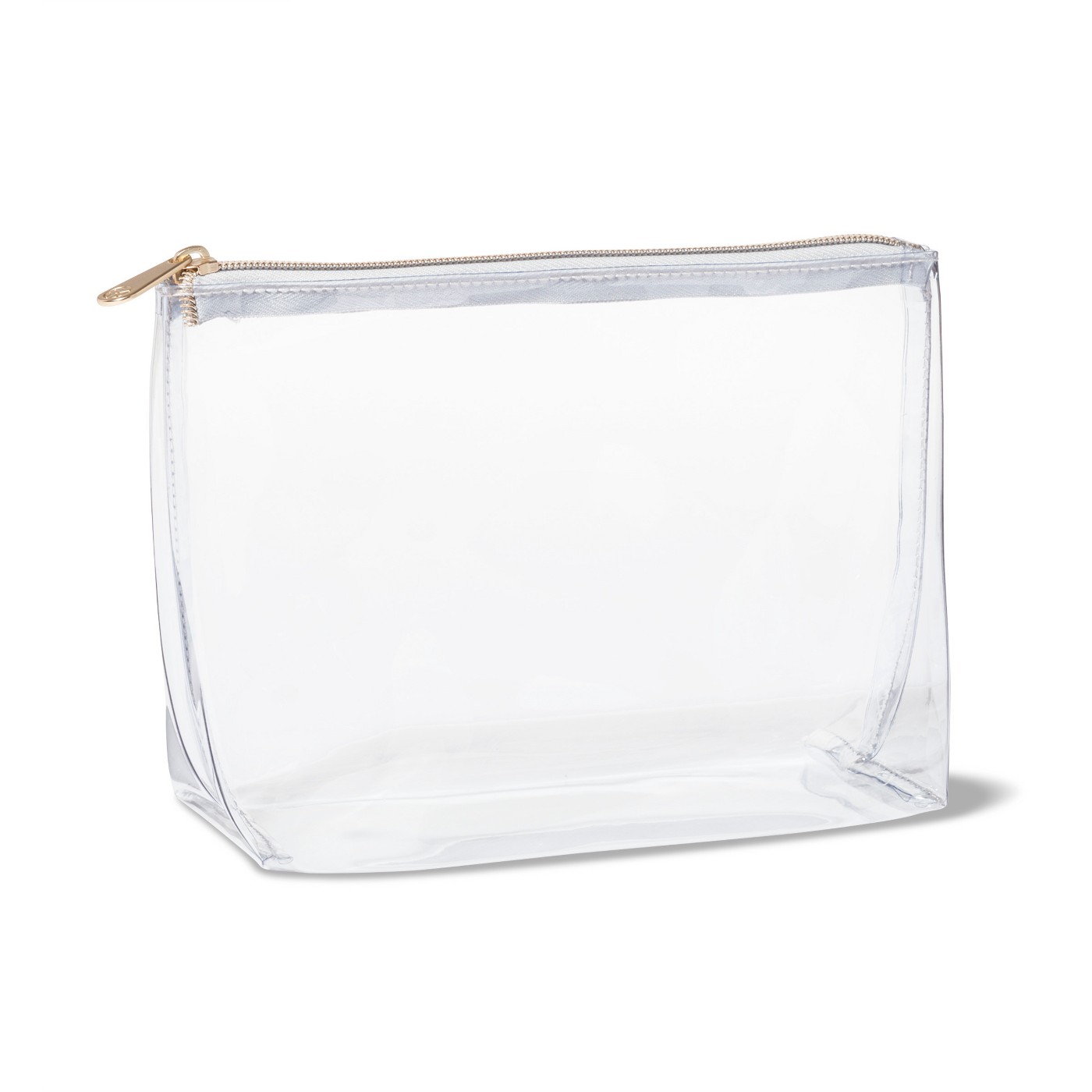 Square Clutch Makeup Bag - Clear