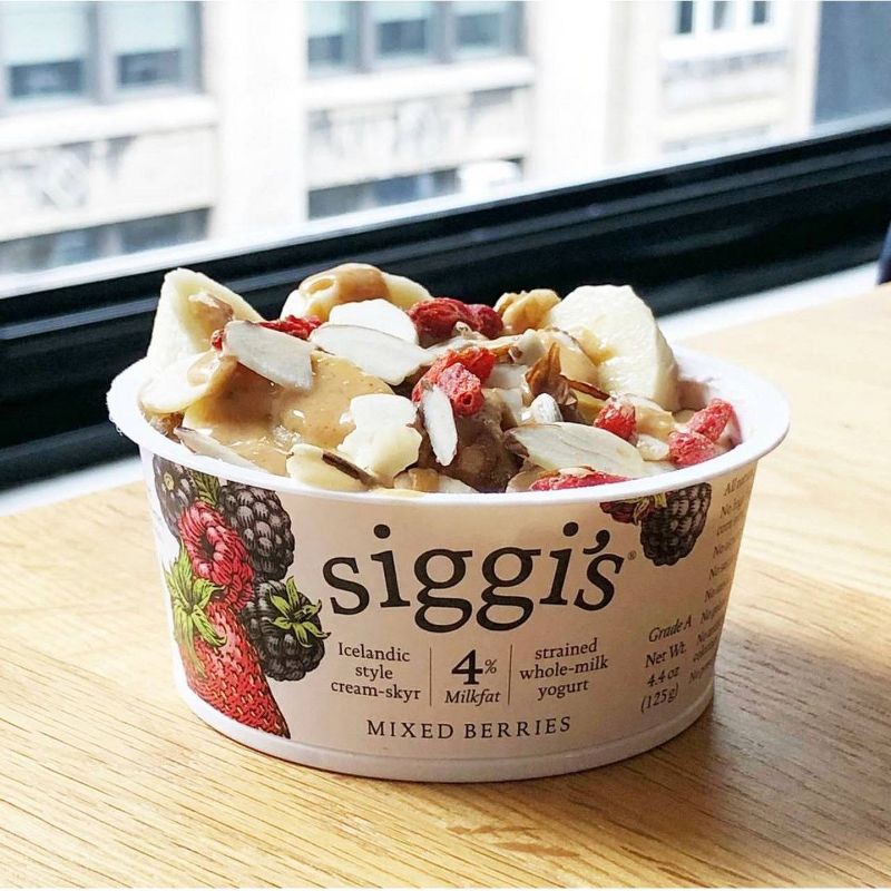 Siggi&#39;s 4% Whole Milk Mixed Berries Icelandic-Style Skyr Yogurt - 4.4oz, 4 of 9