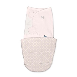 SwaddleMe by Ingenuity All Season Swaddle Wrap - Tiny Tiles - 1 of 4