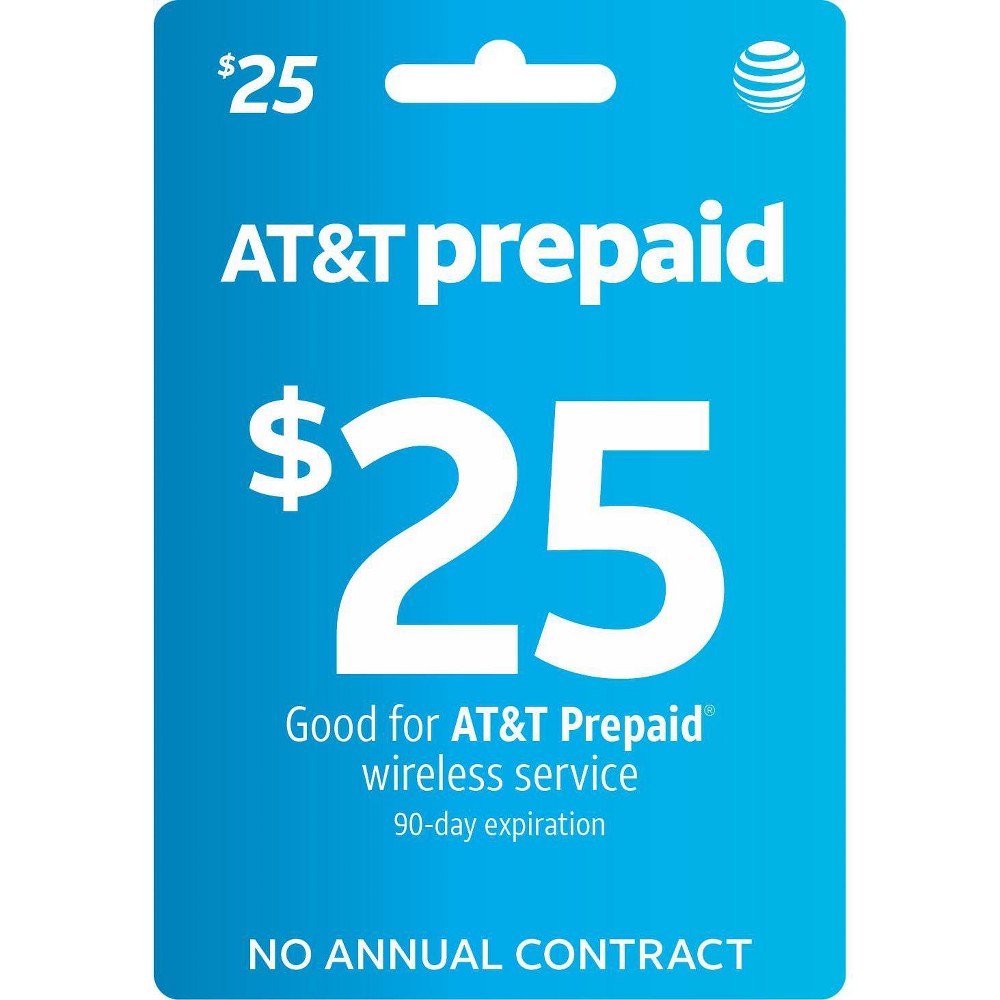 Photos - Other for Mobile AT&T $25 Prepaid Phone Card (Email Delivery)