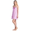 Casual Nights Women's Sleepwear Camisole Nightshirt Nightie - 2 of 4