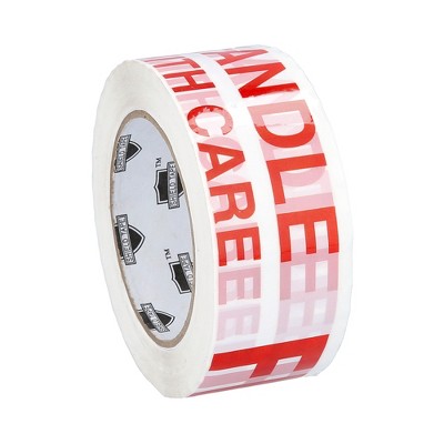 PSBM 36 Rolls 2" x 110 Yds, 2 Mil Fragile Marking Packing Tape "Handle with Care"
