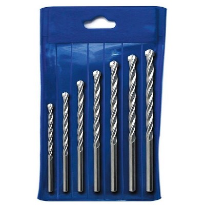 Westward  Masonry Drill Set,pc,HSS 6PTC5