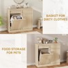 Tilt Out Trash Cabinet, Modern Trash Cabinet - 4 of 4