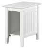 AFI Furnishings Nantucket Chair Side Table White - 3 of 4