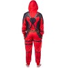 Marvel Men's Superhero Hooded Union Suit Costume Pajama - 4 of 4