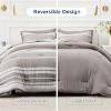 5/7 Pcs Bedding Set with Cationic Dyeing for Striking Double-Sided Contrast - 4 of 4