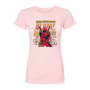 Women's - Marvel - Deadpool Blam Fitted Graphic T-Shirt - 1 of 1