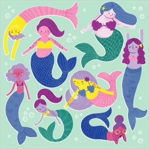 Mermaid Print Greeting Card - 1 of 4