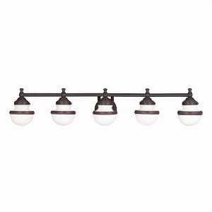 Livex Lighting Oldwick 5 - Light Vanity in  Olde Bronze - 1 of 1